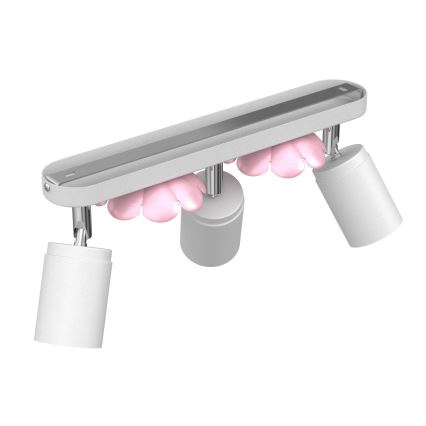 Spotlight BLOMMA 3xGU10/8W/230V vit