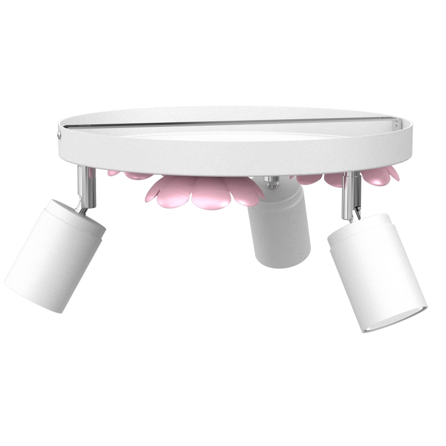 Spotlight BLOMMA 3xGU10/8W/230V vit