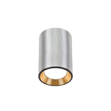Spotlight CHLOE 1xGU10/35W/230V rund matt krom/guld