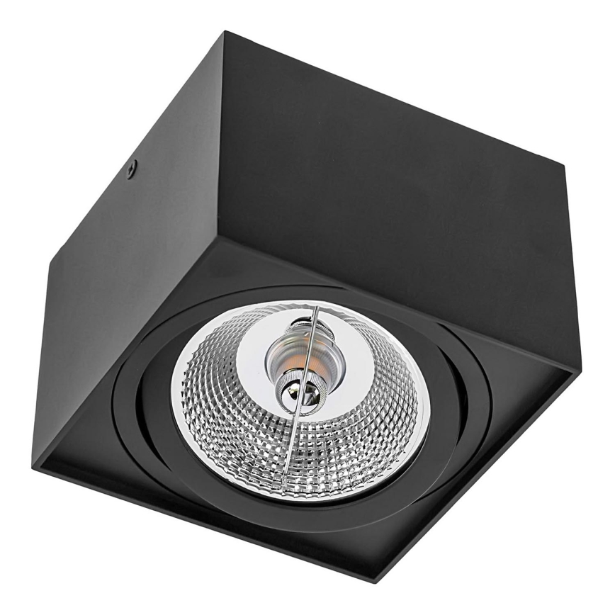 Spotlight CHLOE AR111 1xGU10/50W/230V vinklat svart