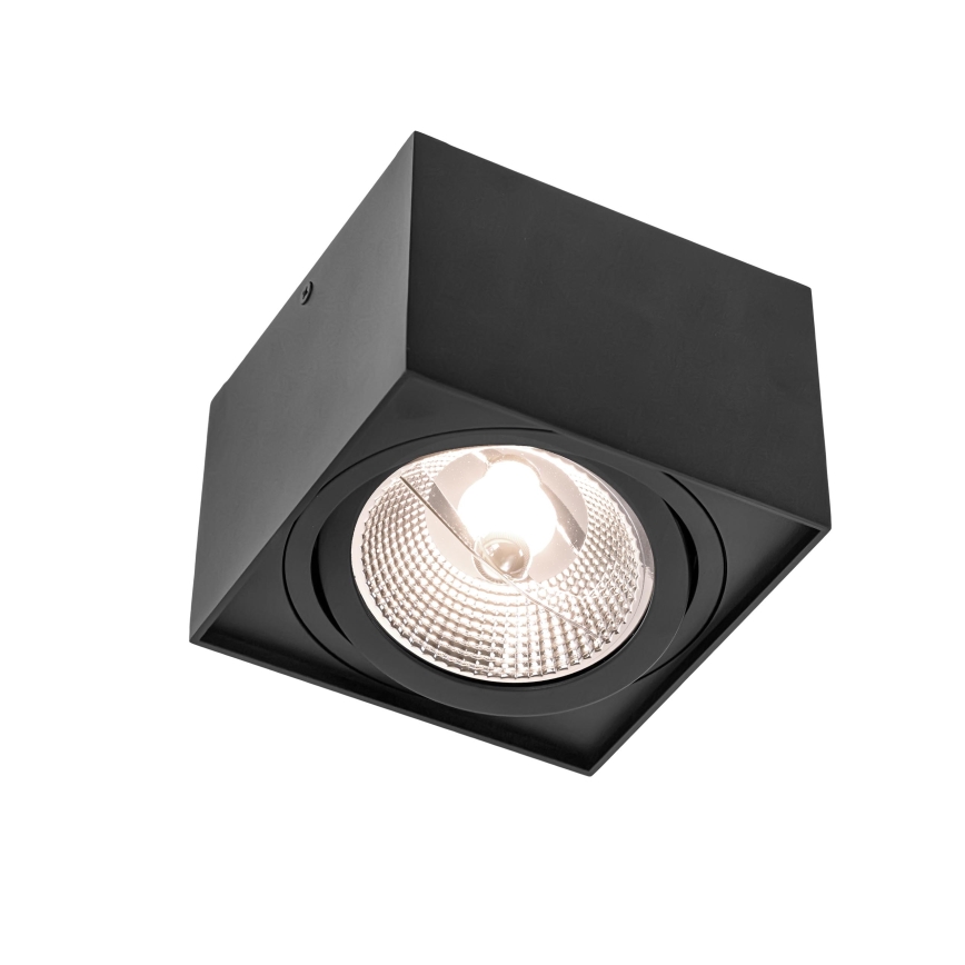 Spotlight CHLOE AR111 1xGU10/50W/230V vinklat svart