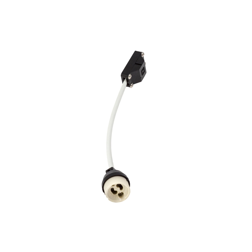 Spotlight CHLOE AR111 1xGU10/50W/230V vinklat svart
