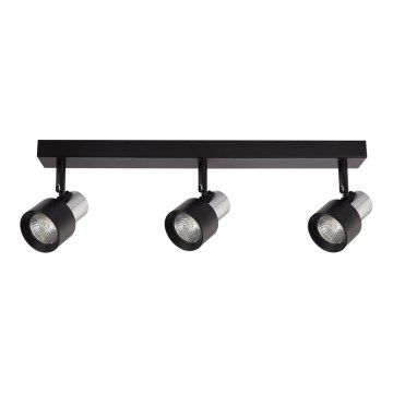 Spotlight CINO 3xGU10/8W/230V svart