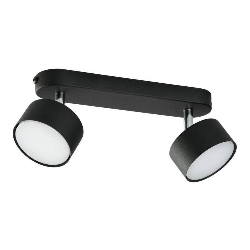 Spotlight CLARK 2xGX53/10W/230V svart