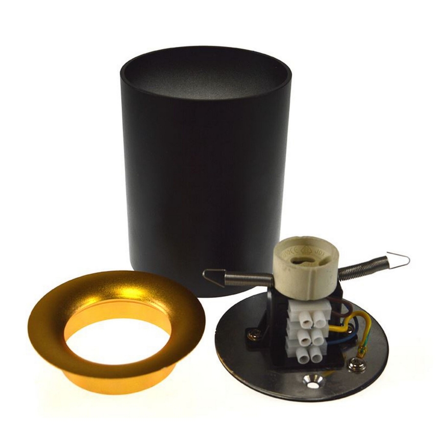 Spotlight CYRO 1xGU10/30W/230V svart/guld