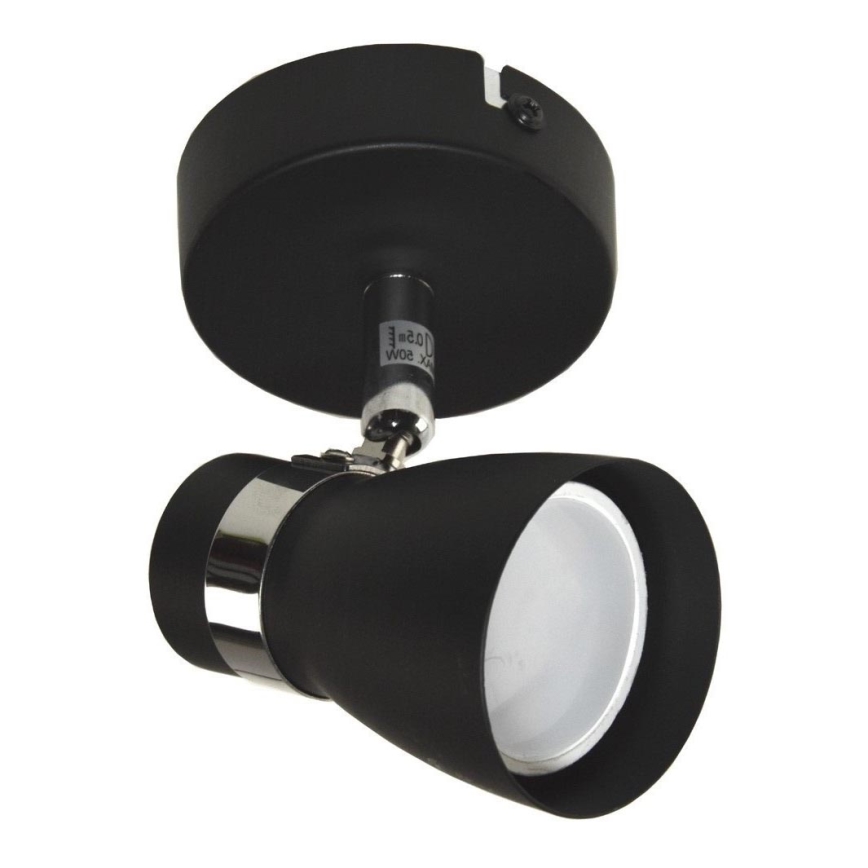 Spotlight DEZ 1xGU10/30W/230V svart