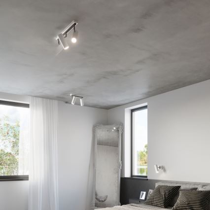 Spotlight DIREZIONE 2xGU10/40W/230V vit