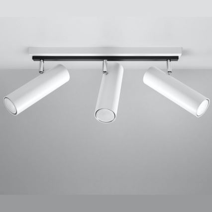 Spotlight DIREZIONE 3xGU10/40W/230V vit
