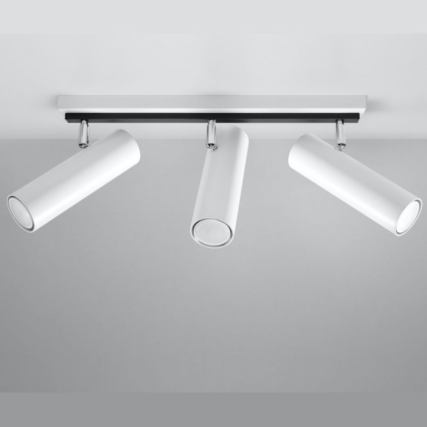 Spotlight DIREZIONE 3xGU10/40W/230V vit