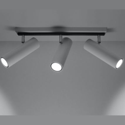 Spotlight DIREZIONE 3xGU10/40W/230V vit