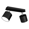 Spotlight  DIXIE 2xGX53/11W/230V svart