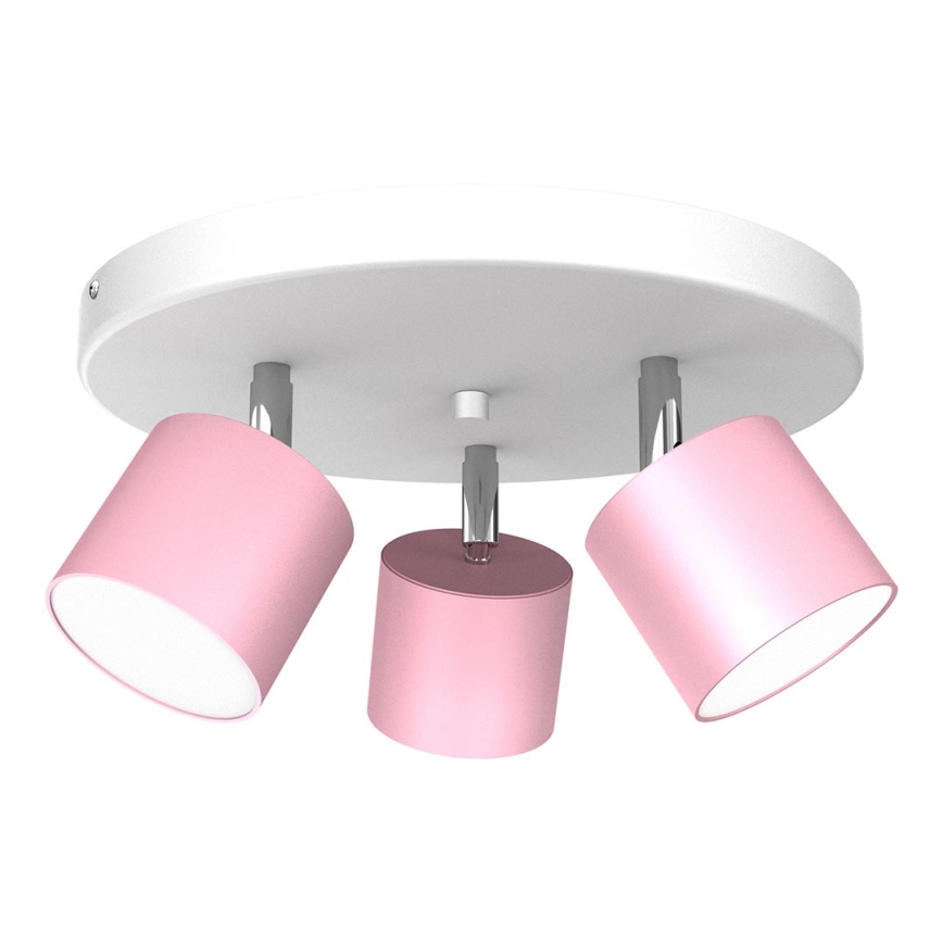 Spotlight  DIXIE 3xGX53/11W/230V rosa 