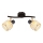 Spotlight DUBAI 2xE14/40W/230V svart/guld