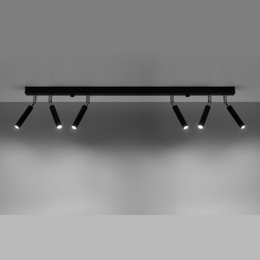 Spotlight EYETECH 6xG9/12W/230V svart