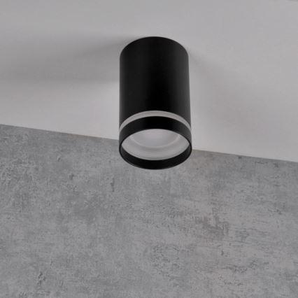 Spotlight FABRI 1xGU10/10W/230V svart