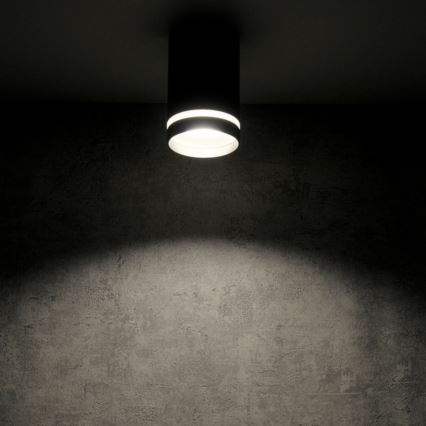 Spotlight FABRI 1xGU10/10W/230V svart