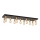 Spotlight FILO 11xE27/60W/230V svart/guld