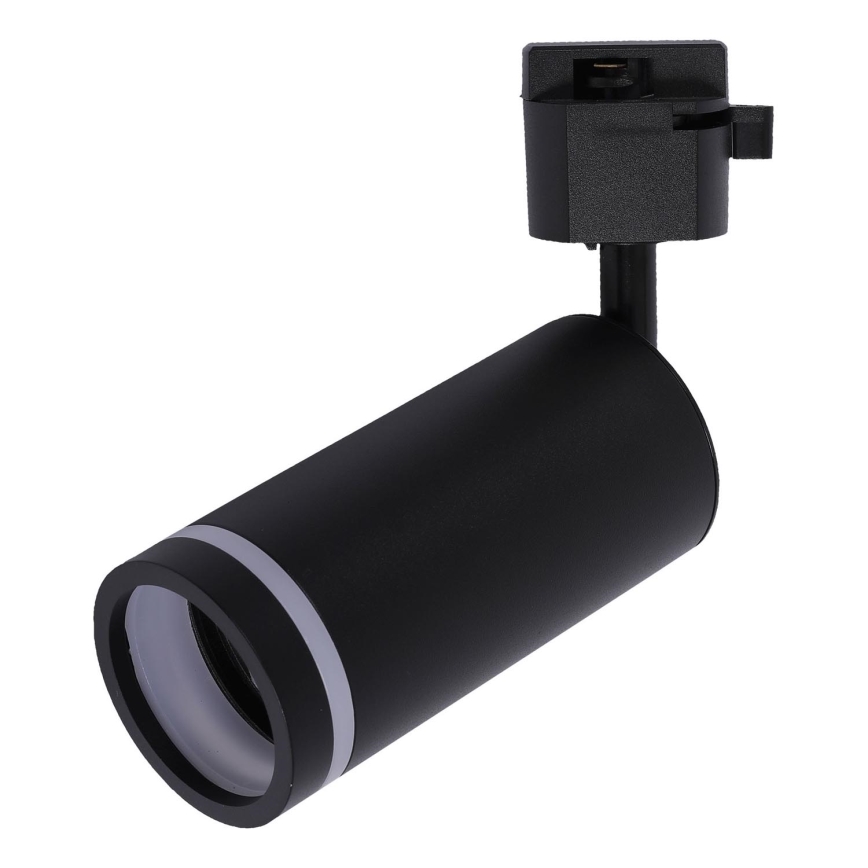 Spotlight för 1-fas skensystem JET RING 1xGU10/10W/230V svart