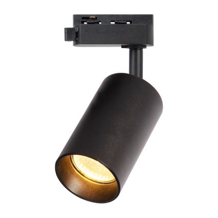 Spotlight för 1-fas skensystem PIPE 1xGU10/10W/230V svart
