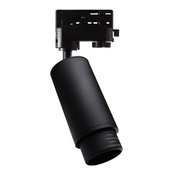 Spotlight för 3-fas skensystem MICA 1xGU10/25W/230V svart