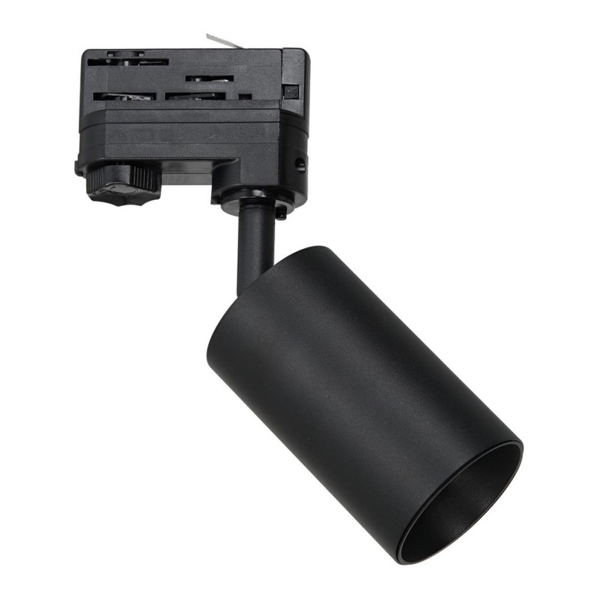 Spotlight för 3-fas skensystem PIPE 1xGU10/25W/230V svart