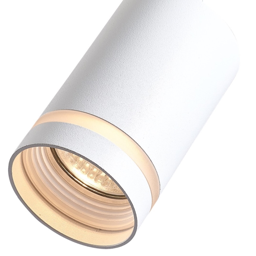 Spotlight för 3-fas skensystem PIPE 1xGU10/25W/230V vit