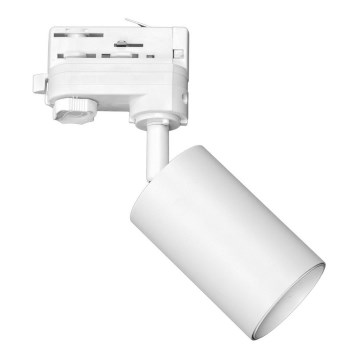 Spotlight för 3-fas skensystem PIPE 1xGU10/25W/230V vit