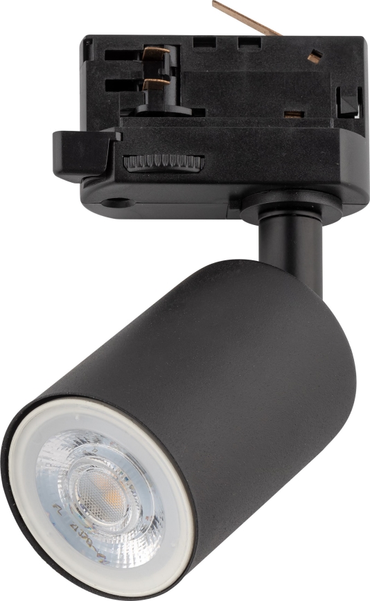 Spotlight För 3-fas skensystem TOP 1xGU10/10W/230V svart