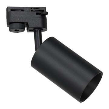 Spotlight  för  rail system PIPE 1xGU10/25W/230V svart 