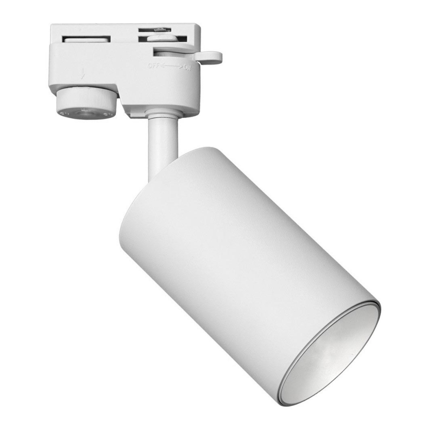 Spotlight  för  rail system PIPE 1xGU10/25W/230V vit 
