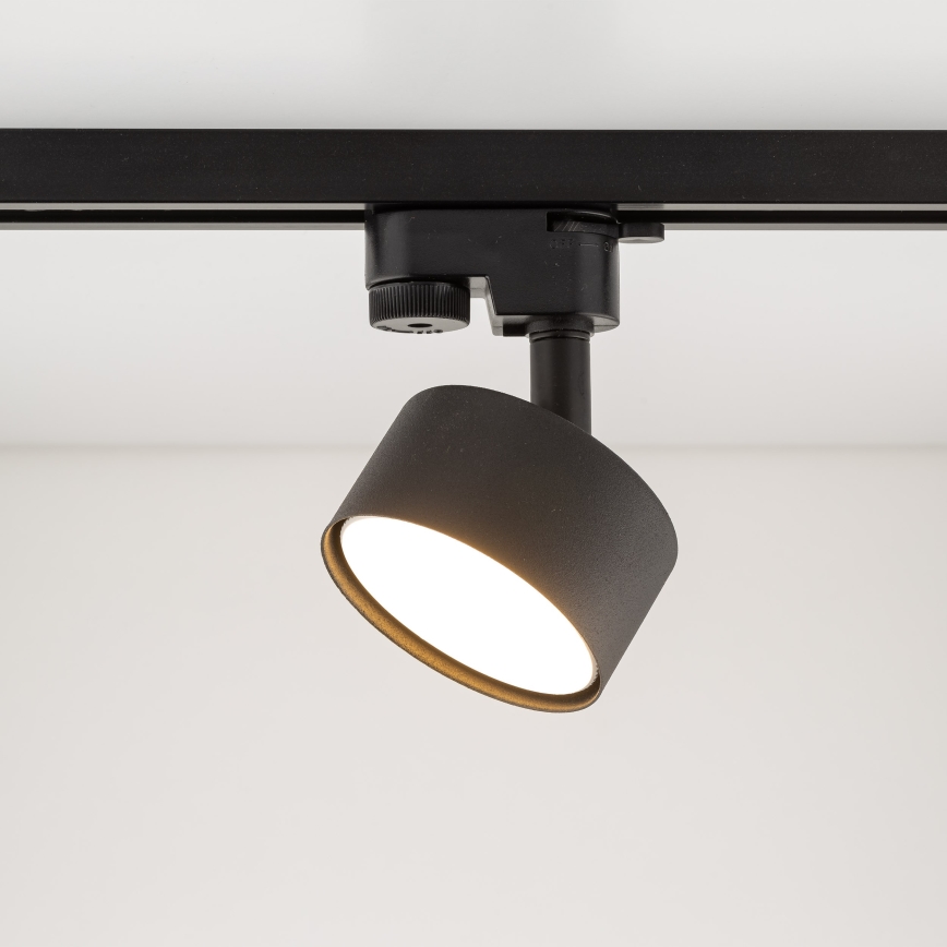 Spotlight för 1-fas skensystem AVIA 1xGX53/15W/230V svart
