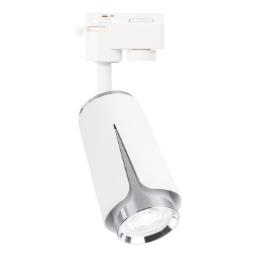 Spotlight för skensystem BLOMMA 1xGU10/8W/230V vit