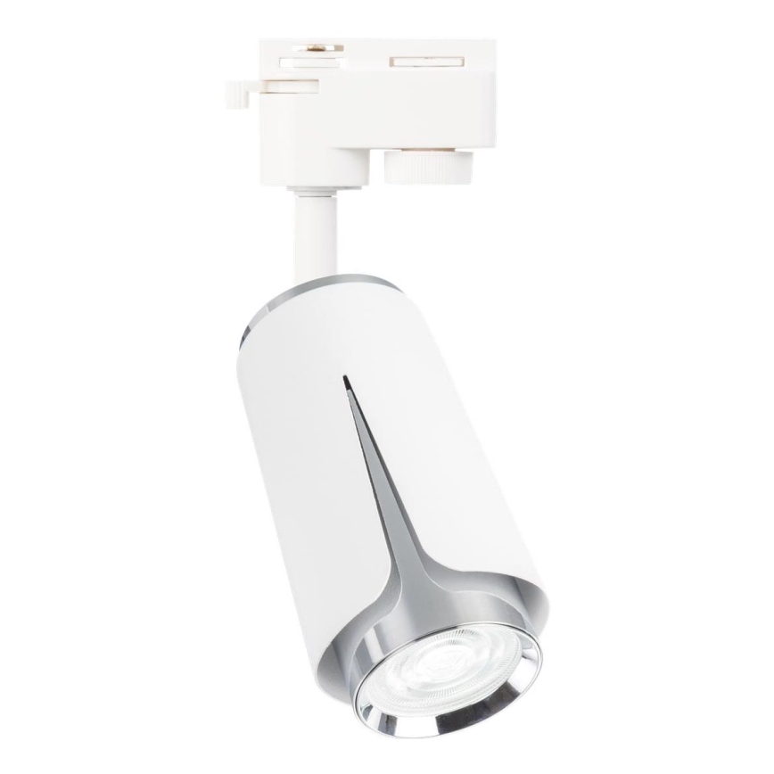 Spotlight för skensystem BLOMMA 1xGU10/8W/230V vit