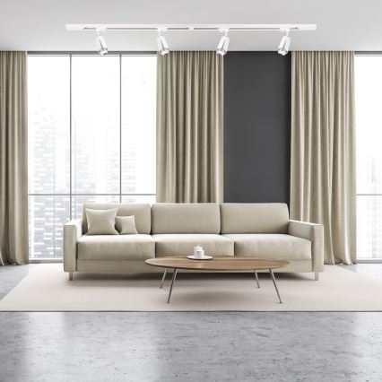 Spotlight för skensystem BLOMMA 1xGU10/8W/230V vit