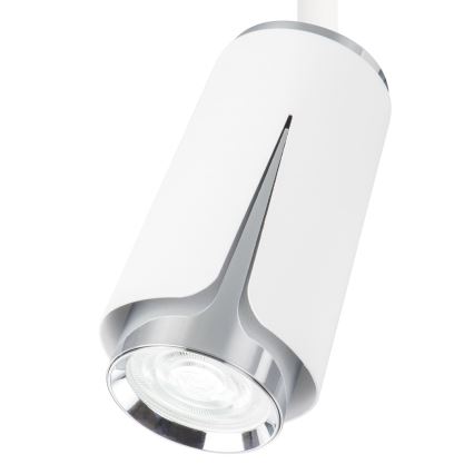 Spotlight för skensystem BLOMMA 1xGU10/8W/230V vit
