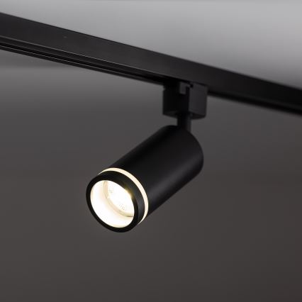 Spotlight för 1-fas skensystem JET RING 1xGU10/10W/230V svart