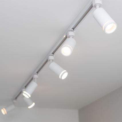 Spotlight för 1-fas skensystem JET RING 1xGU10/10W/230V vit