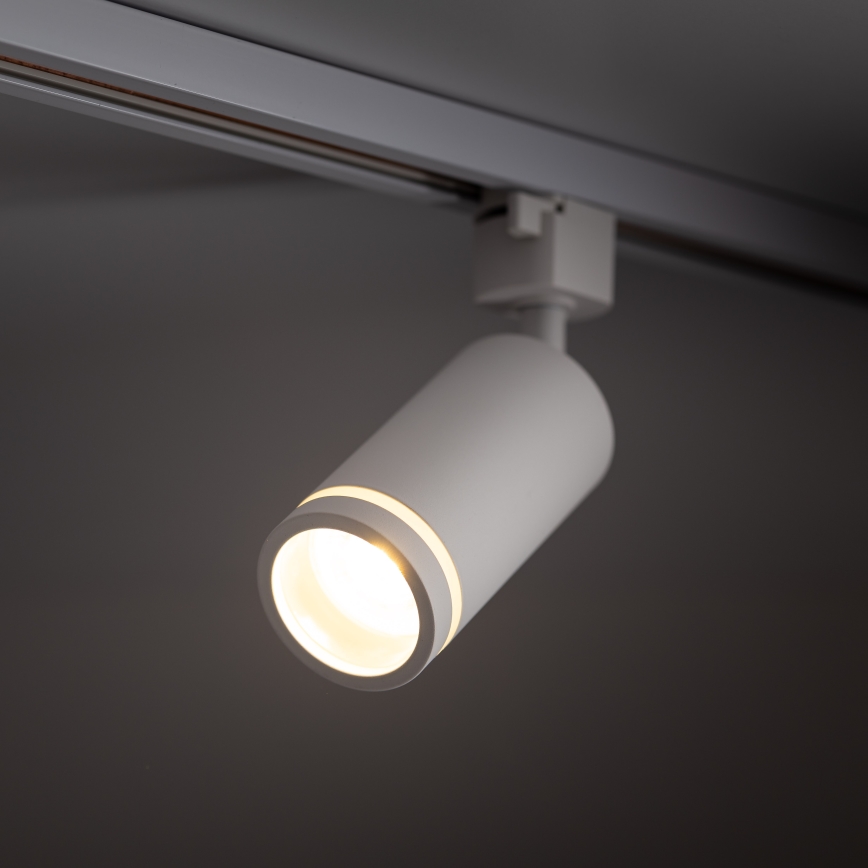 Spotlight för 1-fas skensystem JET RING 1xGU10/10W/230V vit