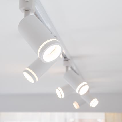 Spotlight för 1-fas skensystem JET RING 1xGU10/10W/230V vit