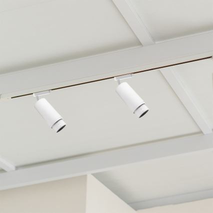Spotlight för skensystem MICA 1xGU10/25W/230V 1-fas vit