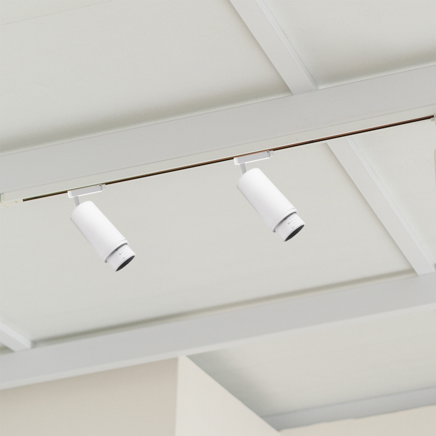 Spotlight för skensystem MICA 1xGU10/25W/230V 1-fas vit