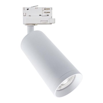 Spotlight för skensystem MICA 1xGU10/25W/230V 3-fas vit