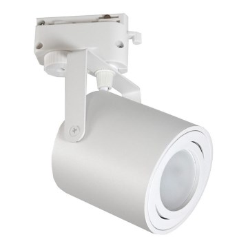 Spotlight för skensystem NILSO 1xGU10/30W/230V vit