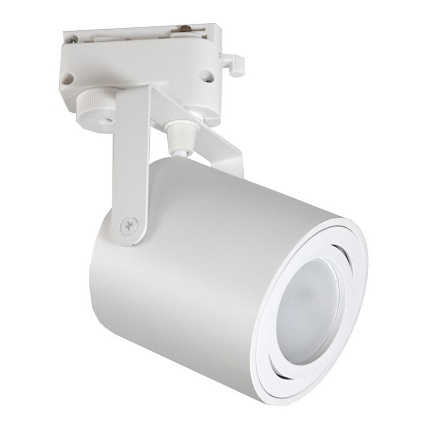 Spotlight för skensystem NILSO 1xGU10/30W/230V vit