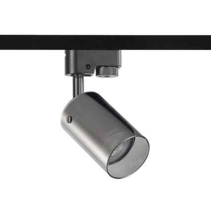 Spotlight för skensystem SMOKY 1xGU10/10W/230V svart