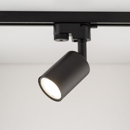 Spotlight för 1-fas skensystem TOP 1xGU10/10W/230V svart