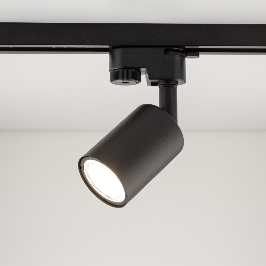 Spotlight för 1-fas skensystem TOP 1xGU10/10W/230V svart