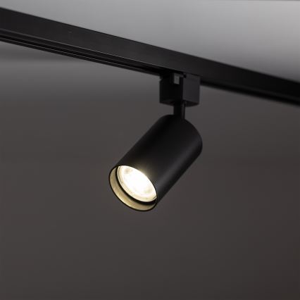 Spotlight för 1-fas skensystem TRACER 1xGU10/10W/230V svart