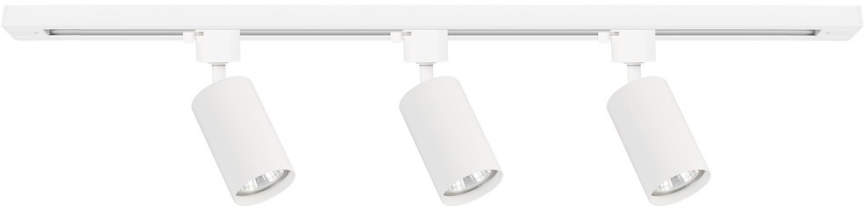 Spotlight för skensystemet TIGER 3xGU10/10W/230V, vit