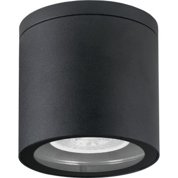 Spotlight för utomhusbruk 1xGU10/35W/230V IP54 rund svart